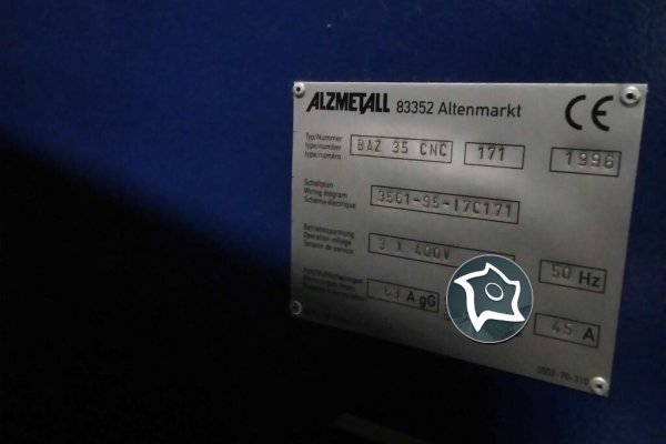Вертикально-фрезерний верстат з ЧПУ Alzmetall BAZ 35