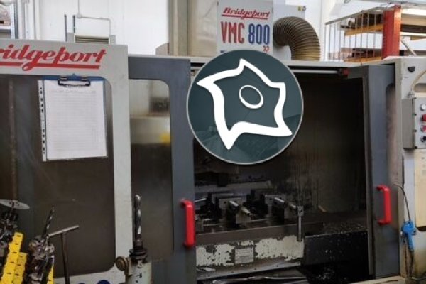 Вертикально-фрезерний верстат з ЧПУ BRIDGEPORT VMC 800