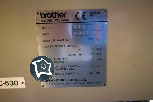 Вертикально-фрезерний верстат з ЧПУ BROTHER TC 324 N
