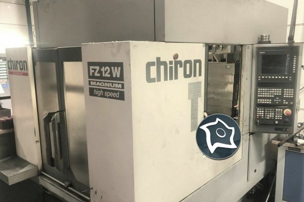 Вертикально-фрезерный станок с ЧПУ CHIRON FZ 12 W Magnum