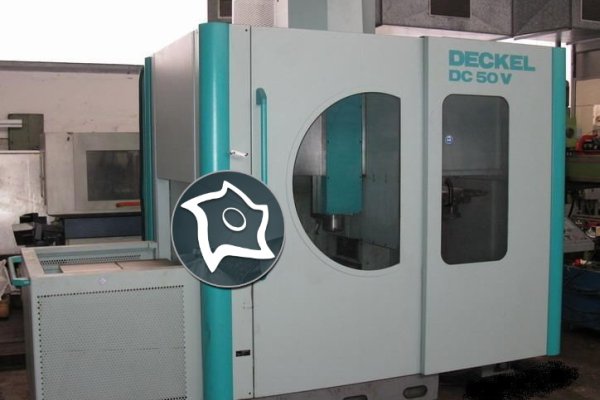 Вертикально-фрезерный станок с ЧПУ Deckel DC 50 V