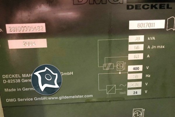 Вертикально-фрезерний верстат з ЧПУ DECKEL MAHO DMC 64 V Linear