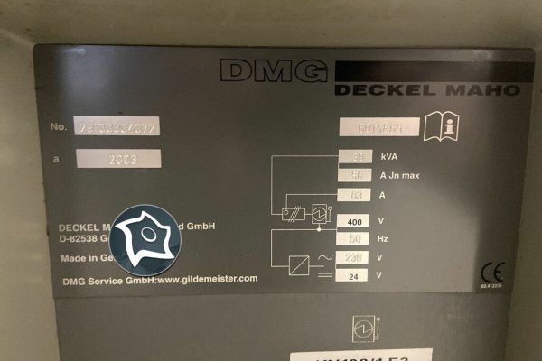 Вертикально-фрезерный станок с ЧПУ Deckel Maho DMC 64 V linear