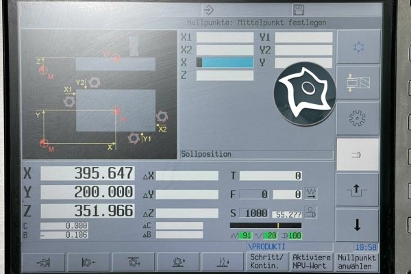 Вертикально-фрезерний верстат з ЧПУ DMG DECKEL MAHO DMU 50 T