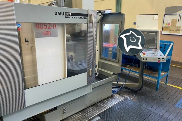 Вертикально-фрезерний верстат з ЧПУ DMG Deckel Maho DMU 50 T