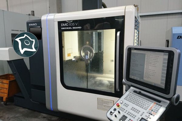 Вертикально-фрезерний верстат з ЧПУ DMG MORI DMC 835 V