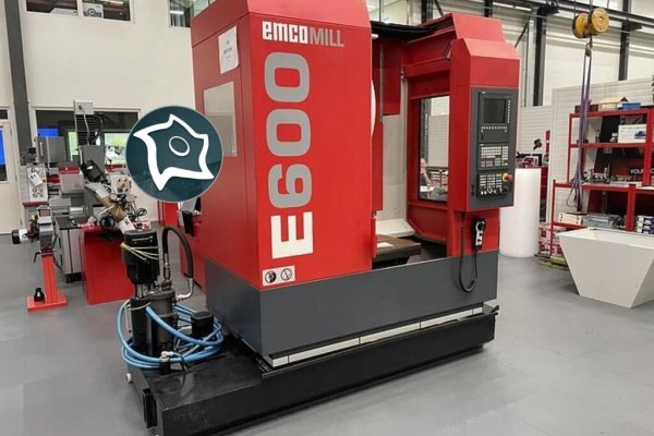Вертикально-фрезерный станок с ЧПУ Emco E-600