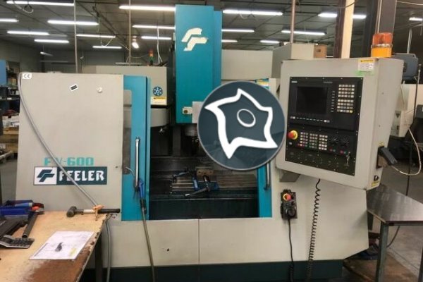 Вертикально-фрезерний верстат з ЧПУ FEELER FV 600