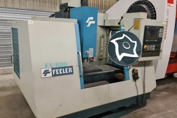 Вертикально-фрезерный станок с ЧПУ FEELER FV 600