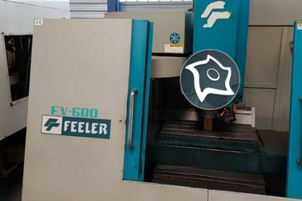 Вертикально-фрезерний верстат з ЧПУ FEELER FV 600