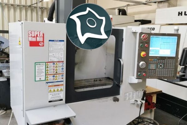 Вертикально-фрезерний верстат з ЧПУ HAAS Super Mini Mill