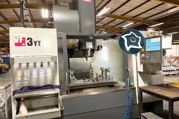 Вертикально-фрезерний верстат з ЧПУ HAAS VF-3 YT/50