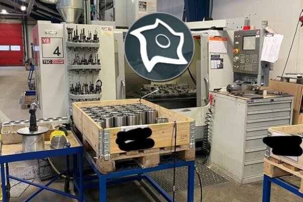 Вертикально-фрезерний верстат з ЧПУ Haas VF 4 DHF