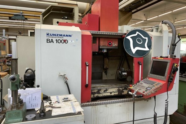 Вертикально-фрезерный станок с ЧПУ Kunzmann BA 1000