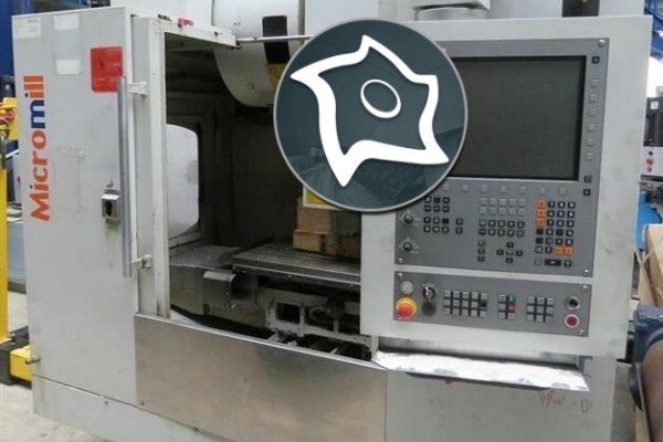 Вертикально-фрезерний верстат з ЧПУ MICROMILL Challenger V20