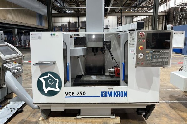 Вертикально-фрезерний верстат з ЧПУ Mikron Haas VCE 750