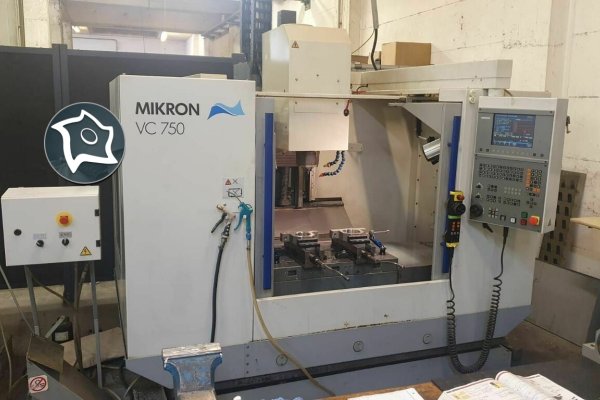 Вертикально-фрезерный станок с ЧПУ MIKRON VC 750