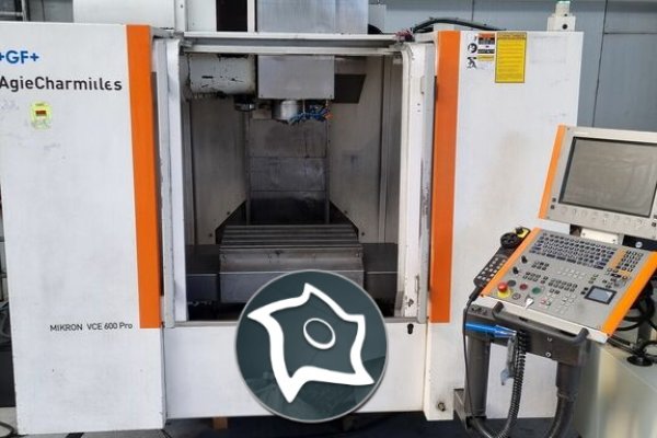 Вертикально-фрезерный станок с ЧПУ Mikron VCE 600 Pro