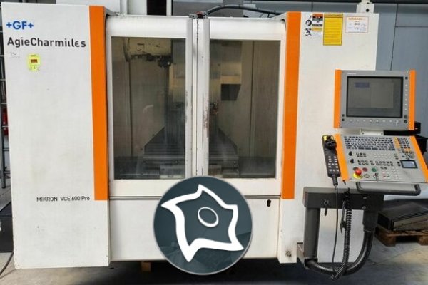Вертикально-фрезерный станок с ЧПУ Mikron VCE 600 Pro