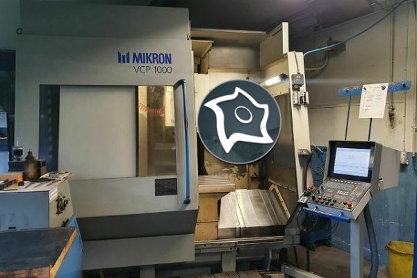 Вертикально-фрезерний верстат з ЧПУ Mikron VCP 1000