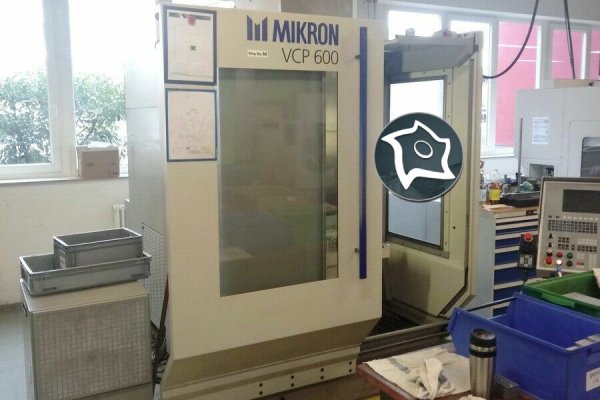 Вертикально-фрезерный станок с ЧПУ Mikron VCP 600 HS