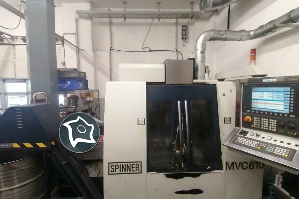 Вертикально-фрезерный станок с ЧПУ Spinner MVC 600