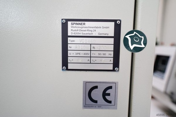 Вертикально-фрезерный станок с ЧПУ SPINNER VC 1460
