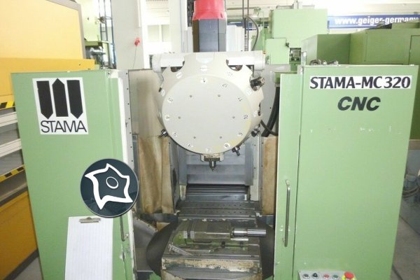 Вертикально-фрезерний верстат з ЧПУ STAMA MC 320