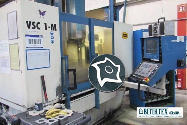 Вертикально-обробний верстат з ЧПУ AXA VSC 1-MK