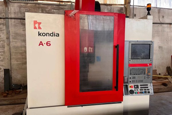 Вертикальный обрабатывающий центр с ЧПУ KONDIA A 6 CNC