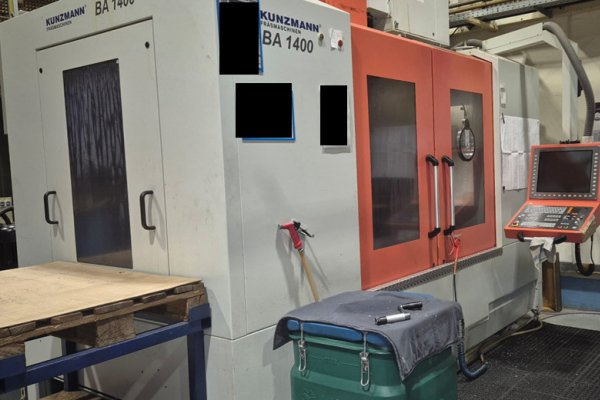 Вертикальний обробний центр з ЧПУ Kunzmann BA 1400