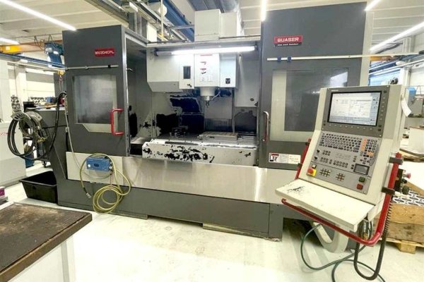 Вертикальний центр обробки з ЧПУ QUASER MV 204 CPL/15