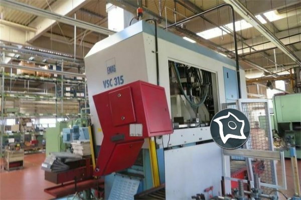Вертикальный токарный станок с приводными инструментами EMAG VSC 315