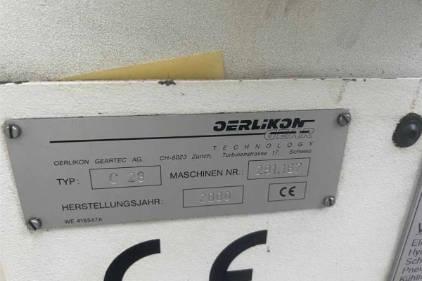 Зуборізний верстат з ЧПУ OERLIKON C28