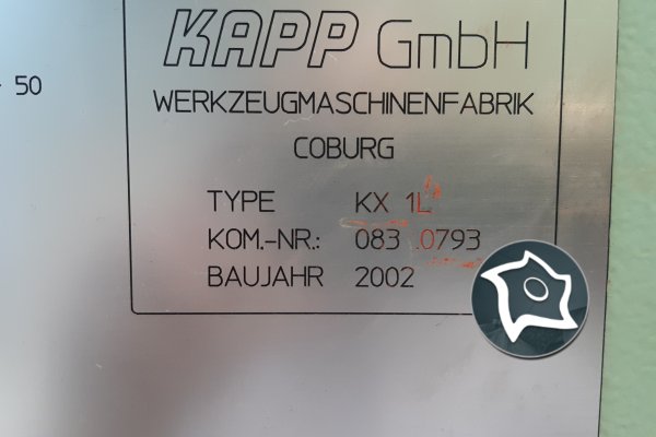 Зубошлифовальный станок с ЧПУ Kapp KX 1 L