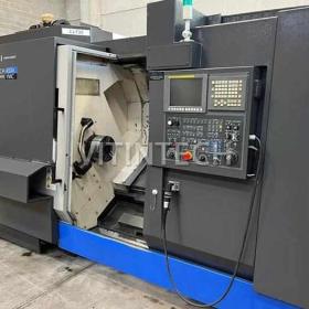 Горизонтальний токарний центр з ЧПУ Hwacheon HI TECH 450 A YMC