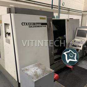 Токарно-фрезерный станок c ЧПУ Gildemeister CTX 420 linear V6