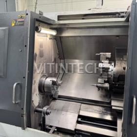 ТОКАРНЫЙ СТАНОК С ЧПУ И КОНТРШПИНДЕЛЕМ FEELER FTC-350XLS